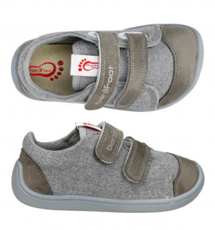 3F Bar3foot Sneakers Elf Denver Naturar 3BE29N/4RR Grau