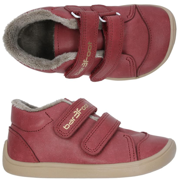 3F Bar3foot Elf Step Tex Membrane (leicht gefüttert) MidCut 2BE38T/ LT27 Burgund 3F Bar3foot Elf Step Tex Membrane (leicht gefüttert) MidCut 2BE38T/ LT27 Burgund