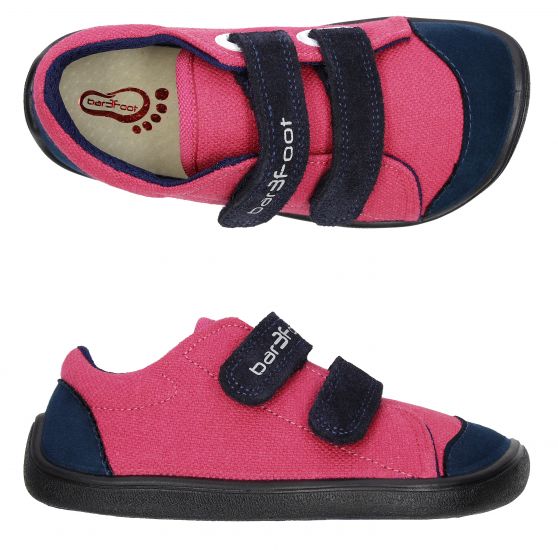3F Bar3foot Sneakers ELF DENVER 3BE29/10 Pink-Schwarz