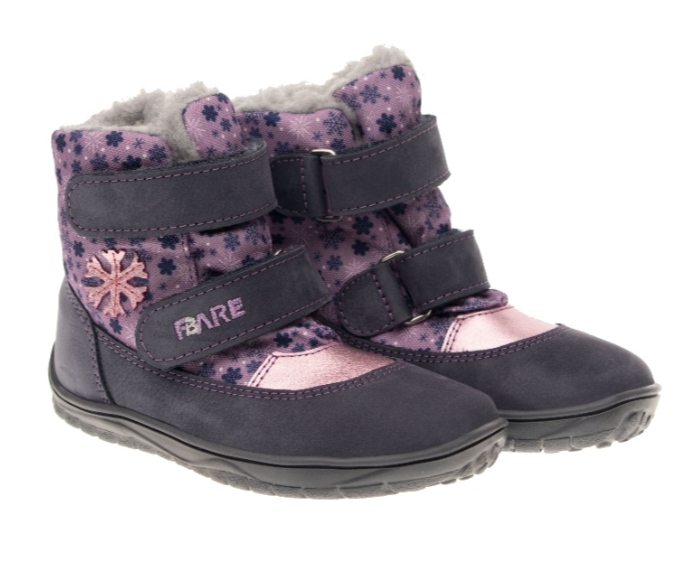 Fare Bare Winter- Membrane  B5441252 Pink Glitzer