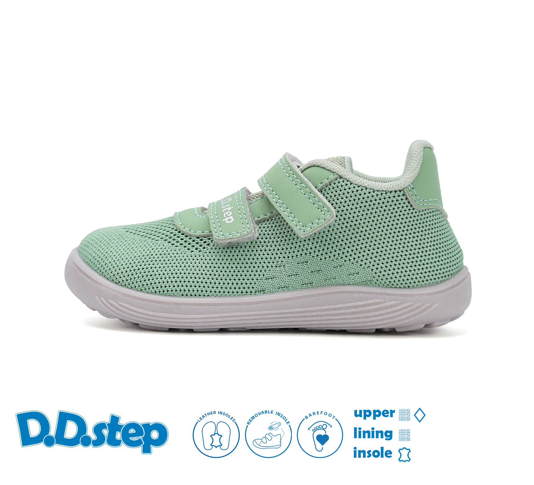 D.D. Step Sneakers Moss Green F093-61936B