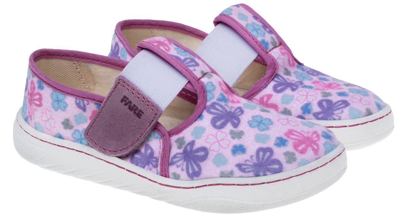 Fare Mid- WIDE (für einen höhen Spann) Hausschuhe Slippers Flower