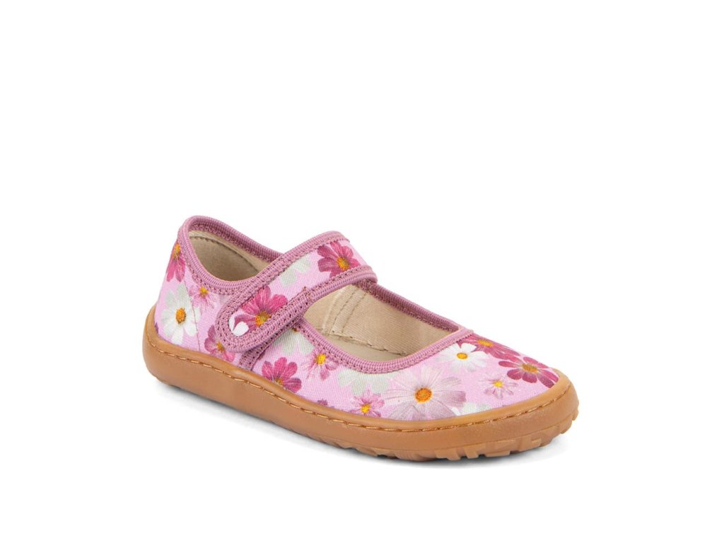 Barefoot Froddo Canvas Ballerinas Flowers