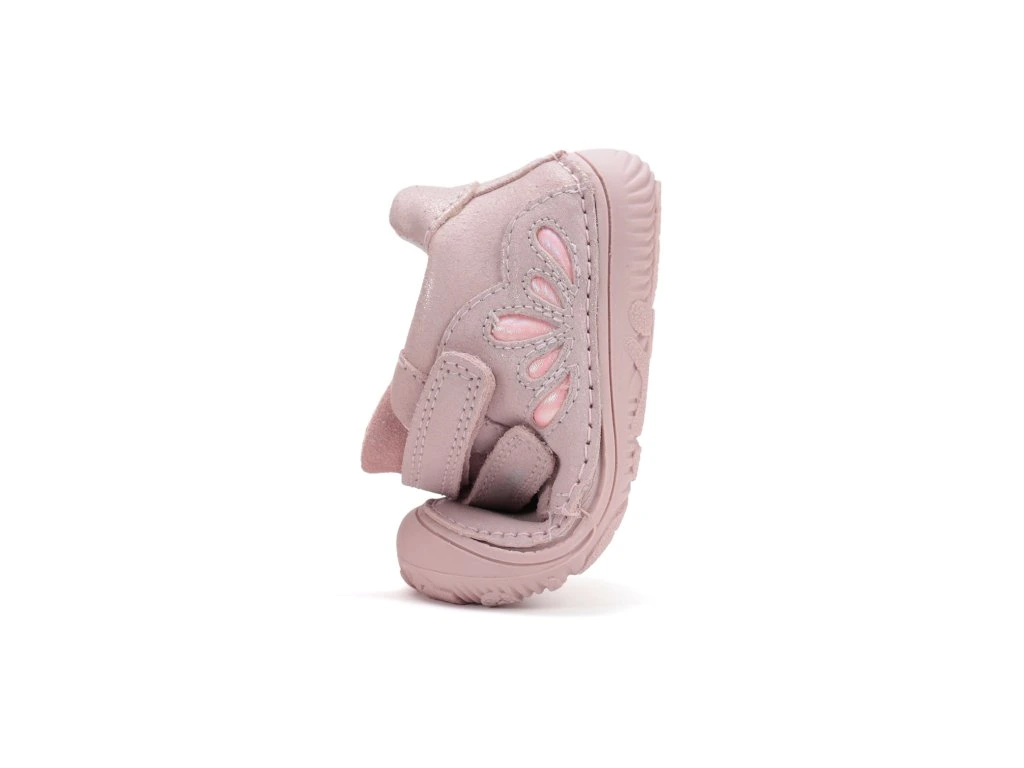 D.D.Step Pink Leder Übergangsschuhe