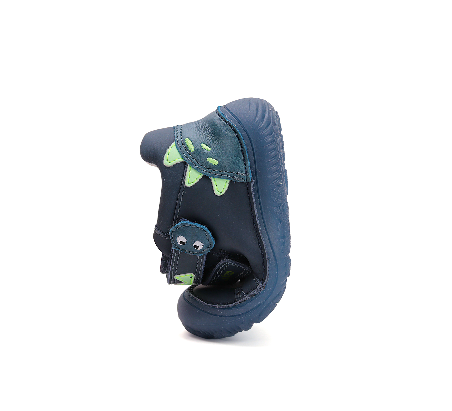 D.D.Step Royal Blue Leder Übergangsschuhe