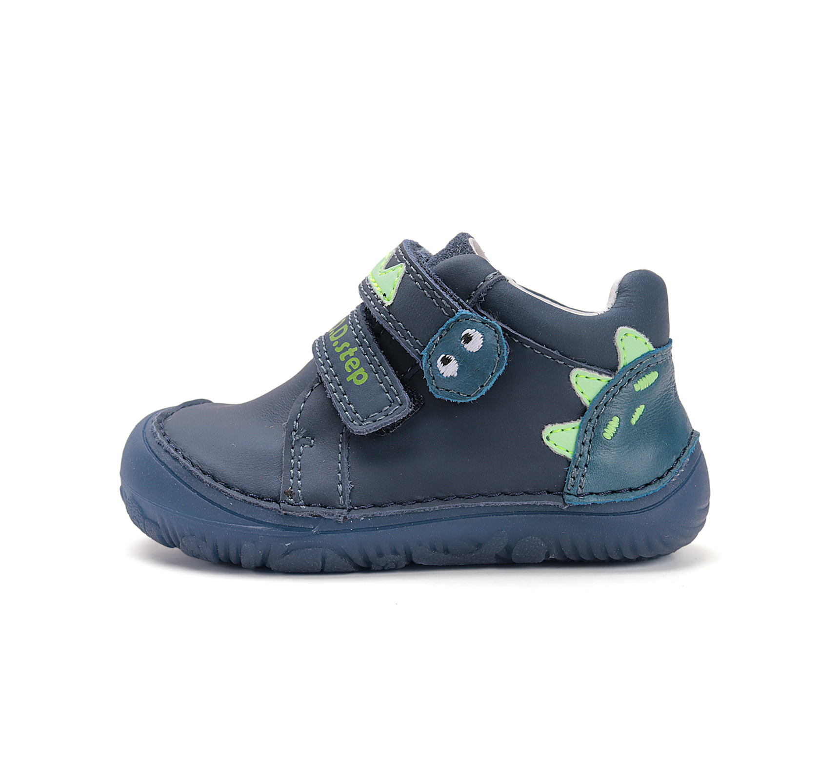 D.D.Step Royal Blue Leder Übergangsschuhe