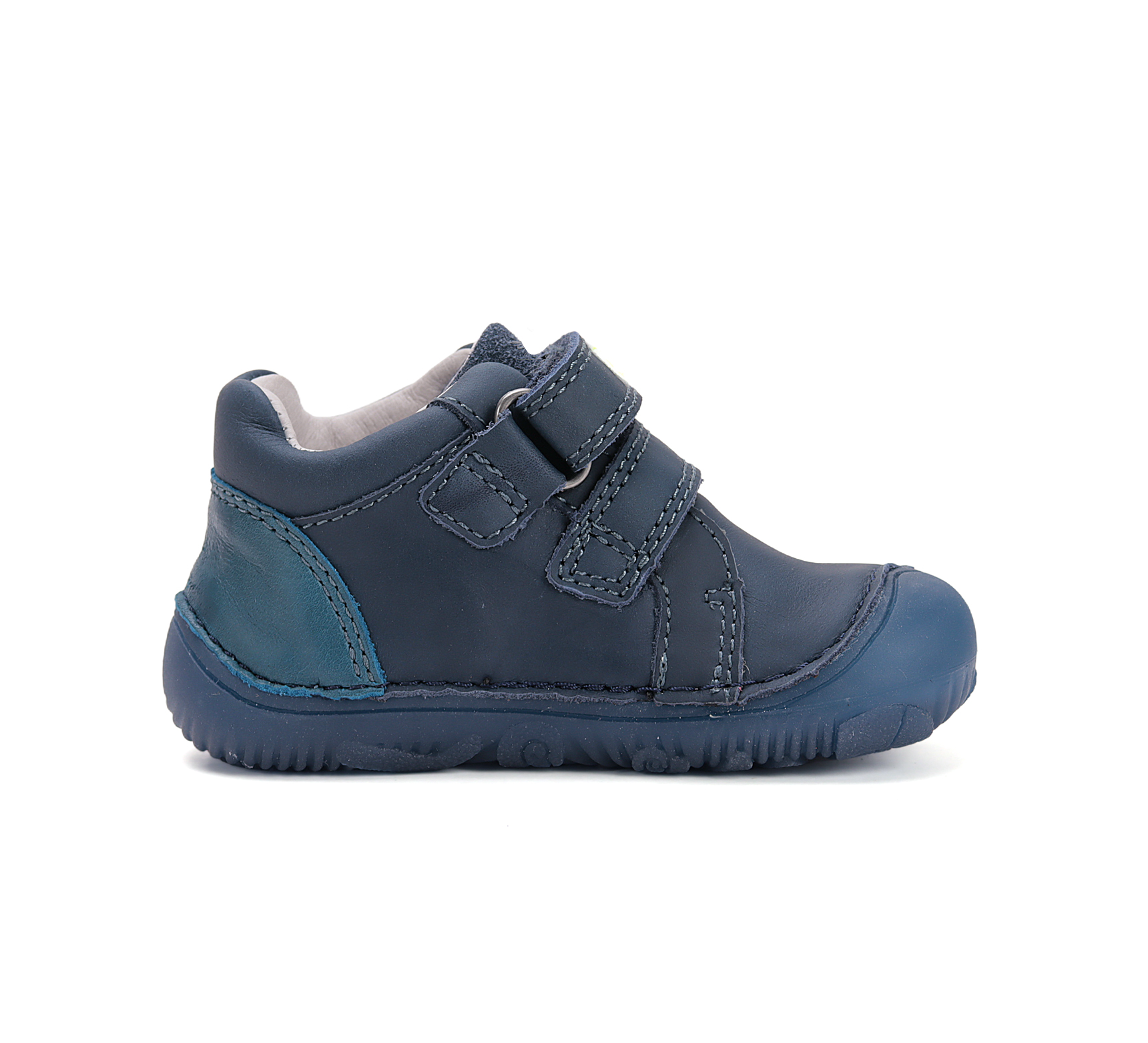 D.D.Step Royal Blue Leder Übergangsschuhe