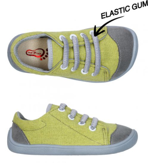 3F Bar3foot Sneakers Elastic Grün 3BE210/2R