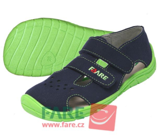Fare Bare A5262201 Sandale grün/blau