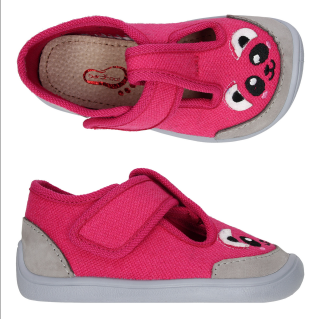 3F Bar3foot Slippers/ Hausschuhe Pink PANDA