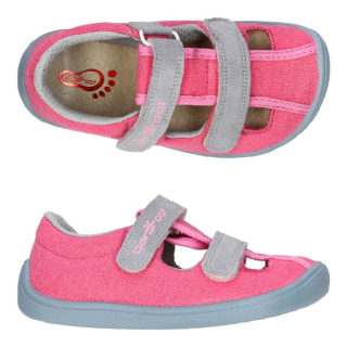 3F Bar3foot ELF Sandal 3BE25/3R Pink-Grau