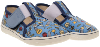Fare WIDE (für einen höhen Spann) Hausschuhe Slippers Blau 7001401 Fare WIDE (für einen höhen Spann) Hausschuhe Slippers Blau 7001401