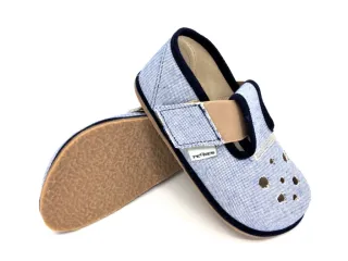 Pegres Hausschuhe/ Slippers BF03 Blue Pegres Hausschuhe/ Slippers BF03 Blue